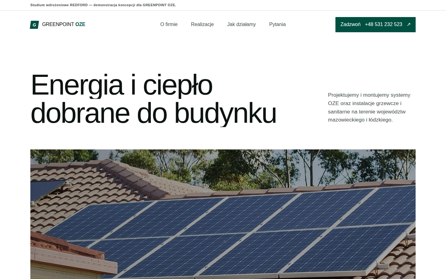 Fotowoltaika / OZE